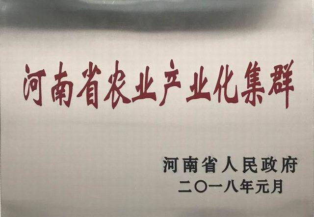 32.河南(nan)省(sheng)辳業(yè)(ye)産業(yè)化集(ji)羣 2018.1